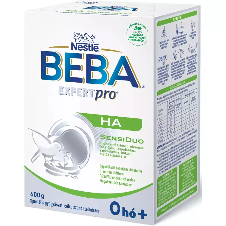 Beba Expertpro HA SENSIDUO spec. gyógy. élelm. 600g Beba Expertpro HA SENSIDUO spec. gyógy. élelm. 600g