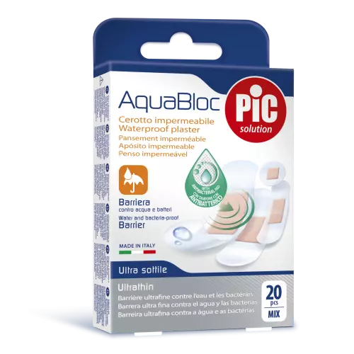 PiC Aquabloc sebtapasz vegyes antibakteriális 20x