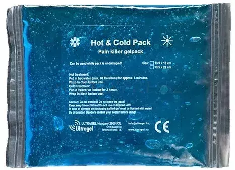 Hideg-meleg terápiás gélpárna Ultragel 13,5cmx28cm 1x Hideg-meleg terápiás gélpárna Ultragel 13,5cmx28cm 1x