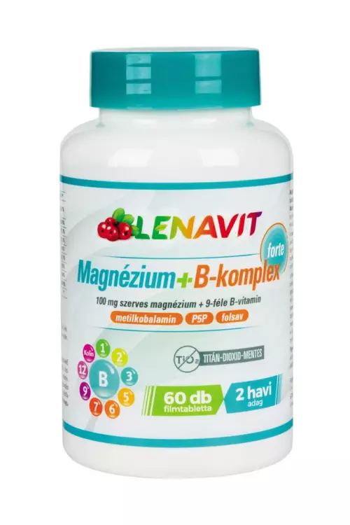 Lenavit Mg+ B komplex forte tabletta 60x