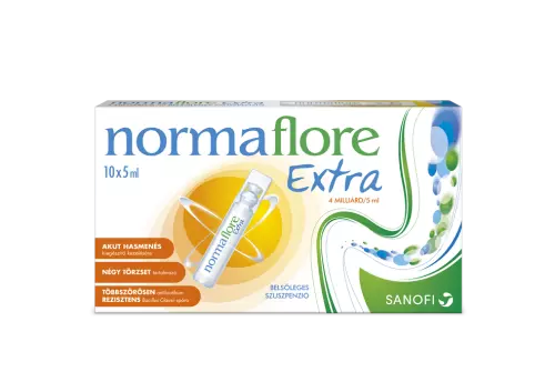 Normaflore Extra 4 milliárd/5ml belsőleges szuszp. 10x5ml