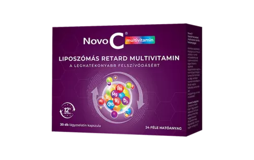 Novo C multivitamin liposzómás retard kapszula 30x