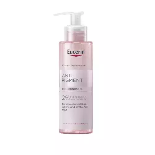 Eucerin Anti Pigment hámlasztó arclemosó gél 200ml