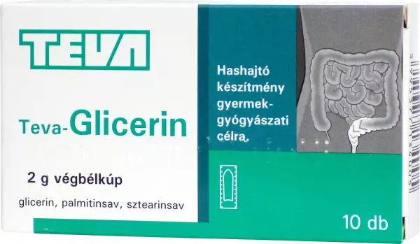 Teva-Glicerin 2 g végbélkúp 10x