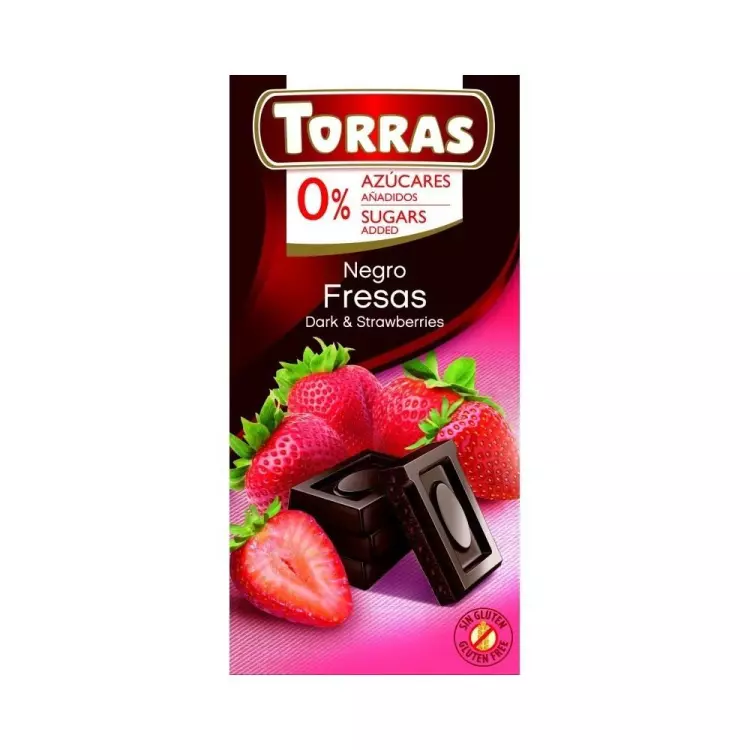 Torras Étcsokoládé epres CM. GM. 75g Torras Étcsokoládé epres CM. GM. 75g