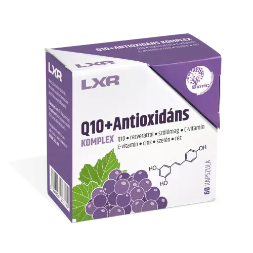 LXR Q10+ Antioxidáns Komplex kapszula 60x