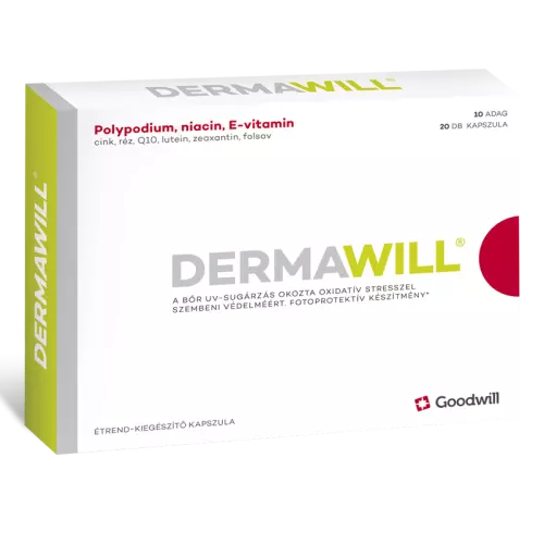 Dermawill étrendkiegészítő kapszula 20x