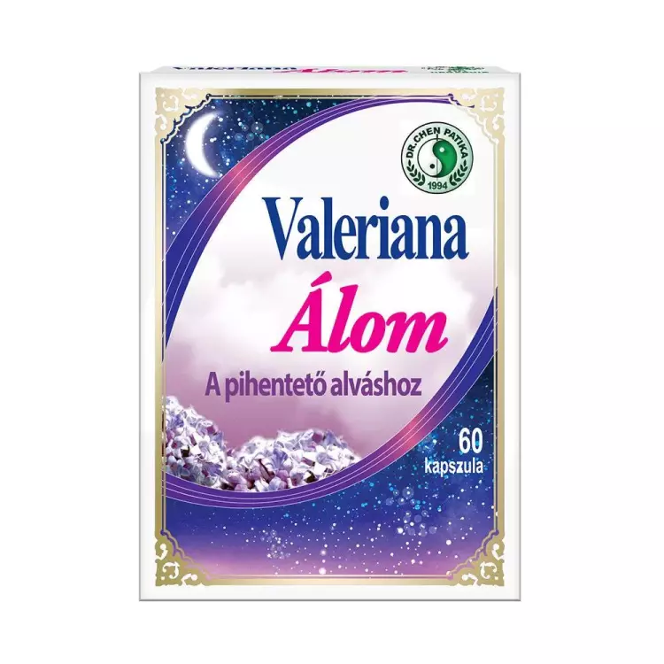 Dr.Chen Valeriana Álom kapszula 60x Dr.Chen Valeriana Álom kapszula 60x
