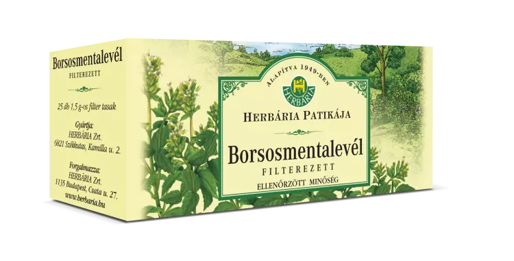 HERBÁRIA Borsmenta filteres 25x1,5g HERBÁRIA Borsmenta filteres 25x1,5g