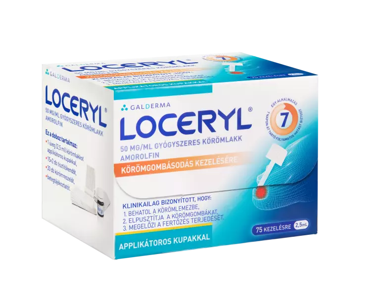 Loceryl 50 mg/ml gyógyszeres körömlakk 1x2,5ml