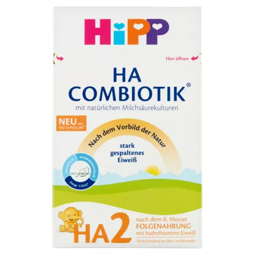 HiPP HA 2 Combiotik anyatej-kieg. tápszer 6.hó 600g
