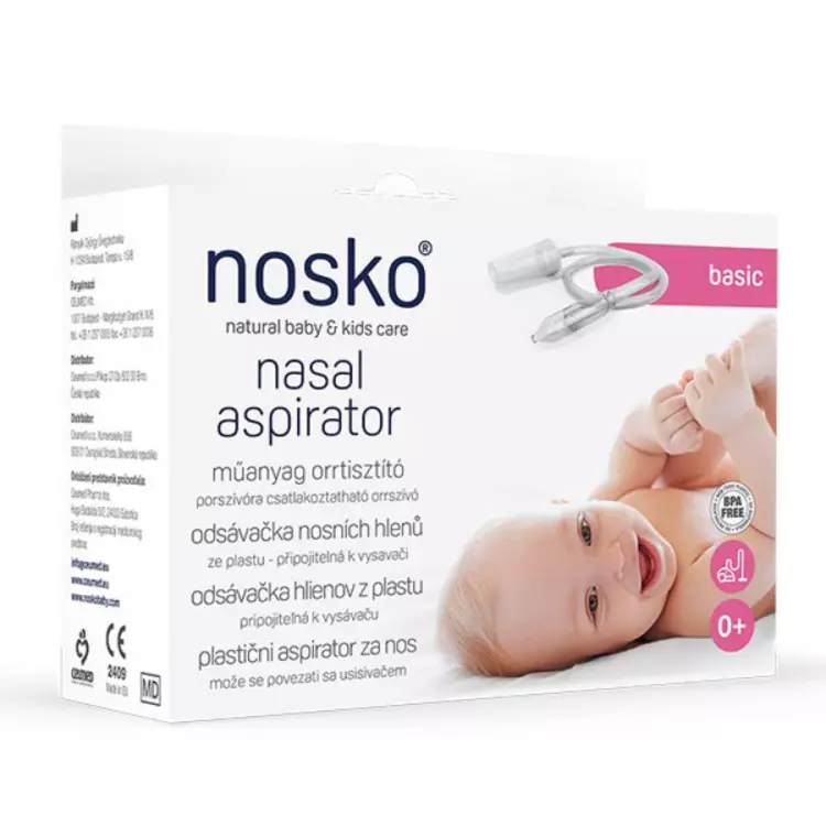 Nosko Basic orrtisztító készülék műanyag 1x Nosko Basic orrtisztító készülék műanyag 1x