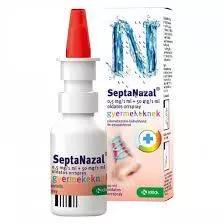 Septanazal 0,5mg/1ml+50mg/1ml old.orrspray gyermek 1x10ml
