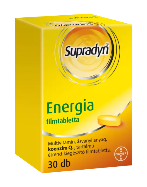Supradyn Energia multivitamin Q10 filmtabletta 30x