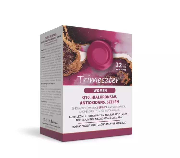 Trimeszter Women tabletta nőknek 120x Trimeszter Women tabletta nőknek 120x