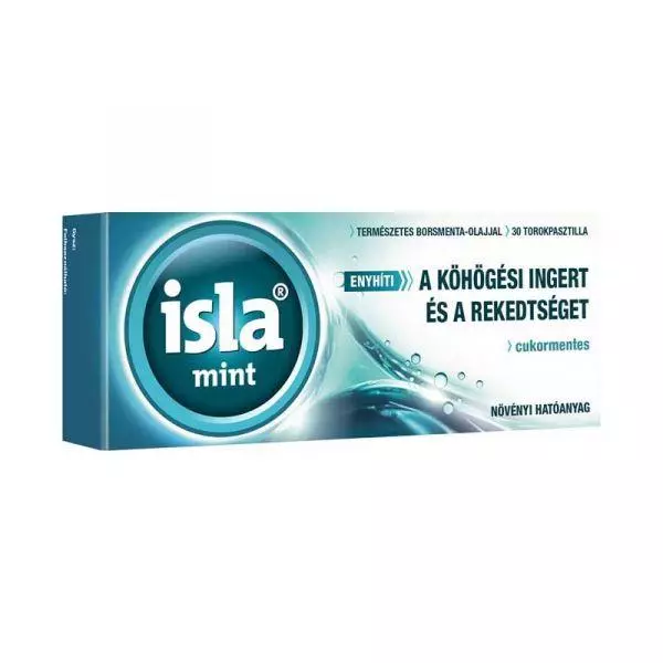 Isla-Mint torokpasztilla 30x Isla-Mint torokpasztilla 30x