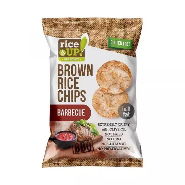 Rice Up rizs chips barbecue 60g Rice Up rizs chips barbecue 60g