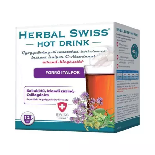 Herbal Swiss Hot Drink instant italpor+ C-vit. 12x