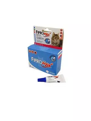 Fipromax 100 mg/ml rácsep.old. macska A.U.V. 3x Fipromax 100 mg/ml rácsep.old. macska A.U.V. 3x