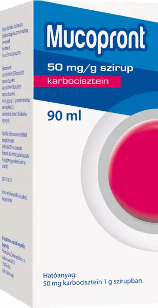 Mucopront 50 mg/g szirup 1x 90ml Mucopront 50 mg/g szirup 1x 90ml