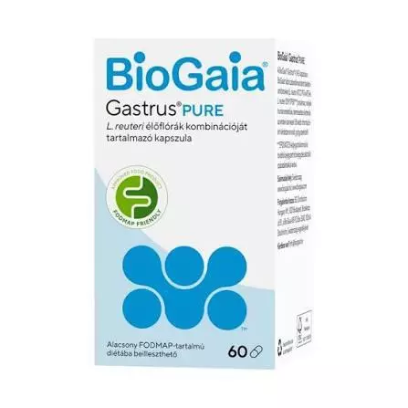 BioGaia Gastrus Pure Lactobacillus reuteri kapsz. 60x