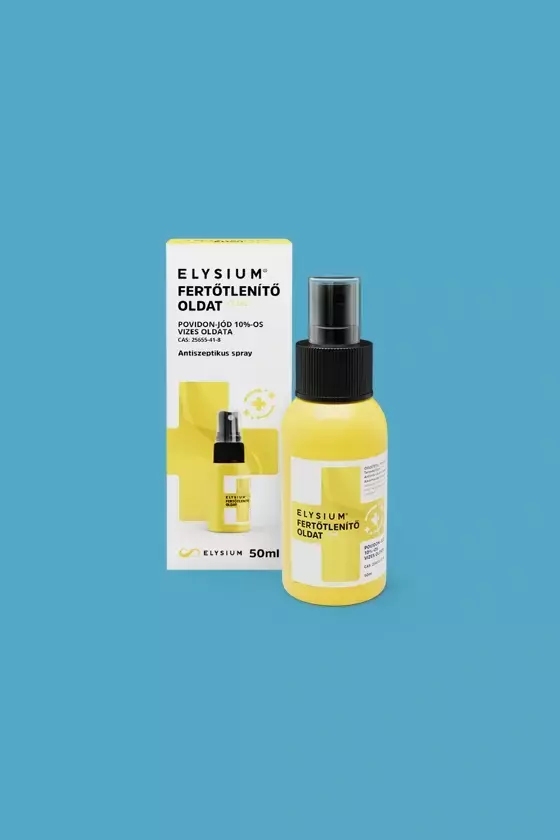 Elysium povidon jód 10% fertőtlenítő oldat spray 50ml