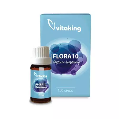 Vitaking Flora10 étrendkiegészítő csepp 6ml