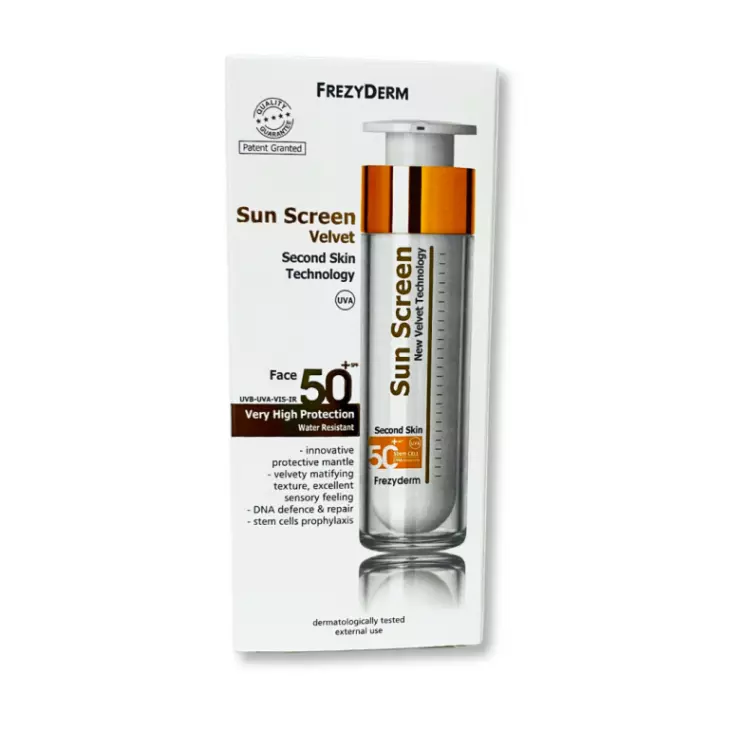 Frezyderm Sun Screen SPF50+ arckrém 50ml Frezyderm Sun Screen SPF50+ arckrém 50ml