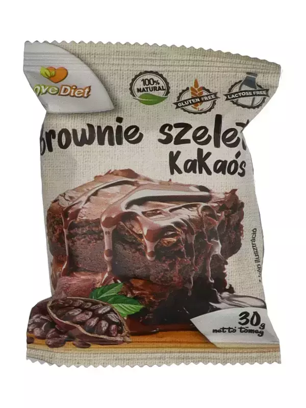 Love Diet brownie szelet kakaós GM. 30g Love Diet brownie szelet kakaós GM. 30g