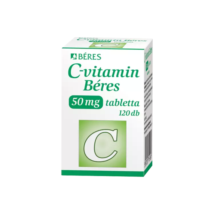 C-vitamin Béres 50 mg tabletta 120x C-vitamin Béres 50 mg tabletta 120x