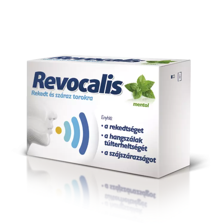 Revocalis szopogató tabletta mentol 12x