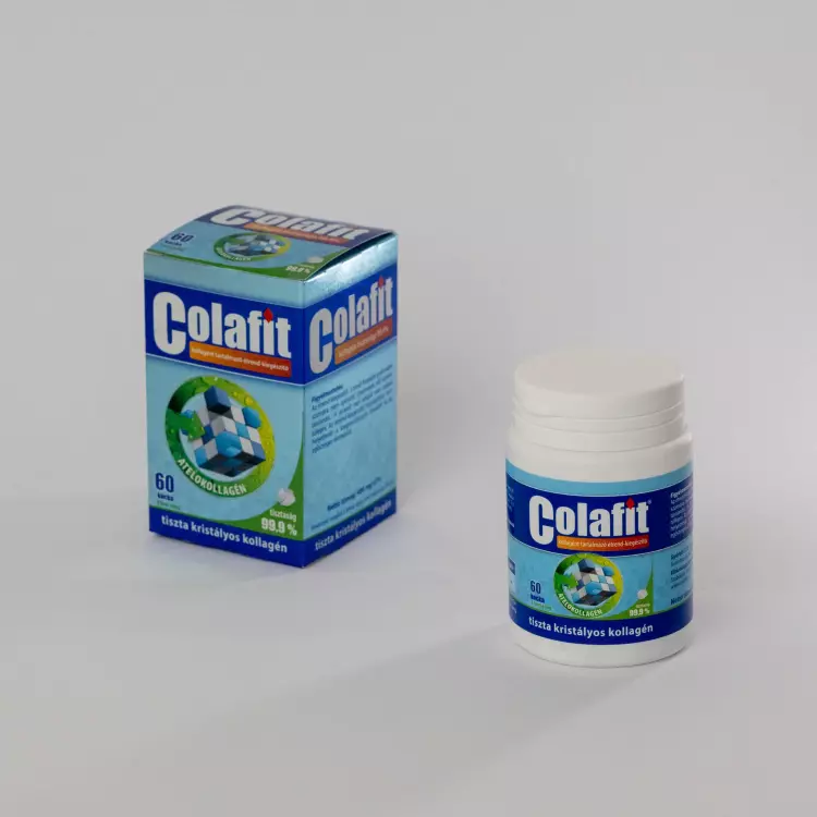 Colafit kollagén kocka tiszta kristályos 60x Colafit kollagén kocka tiszta kristályos 60x