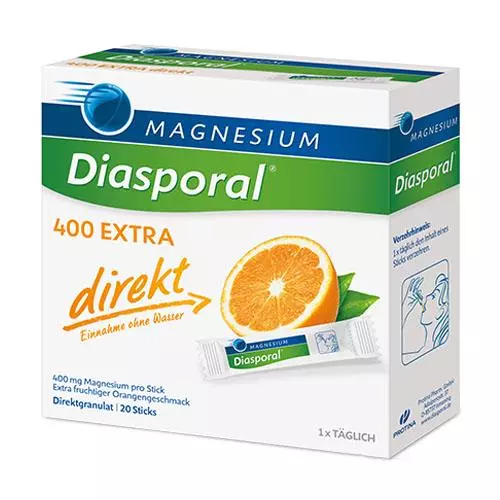 Magnesium-Diasporal Direkt 400 extra granulátum 20x