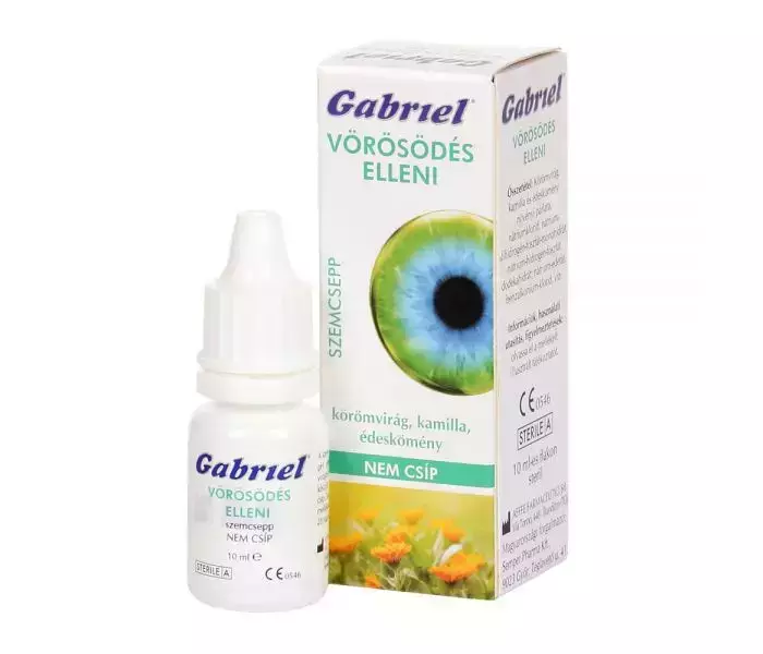 Gabriel szemcsepp vörösödésre 10ml Gabriel szemcsepp vörösödésre 10ml