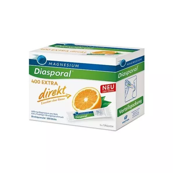 Magnesium-Diasporal Direkt 400 extra granulátum 100x Magnesium-Diasporal Direkt 400 extra granulátum 100x