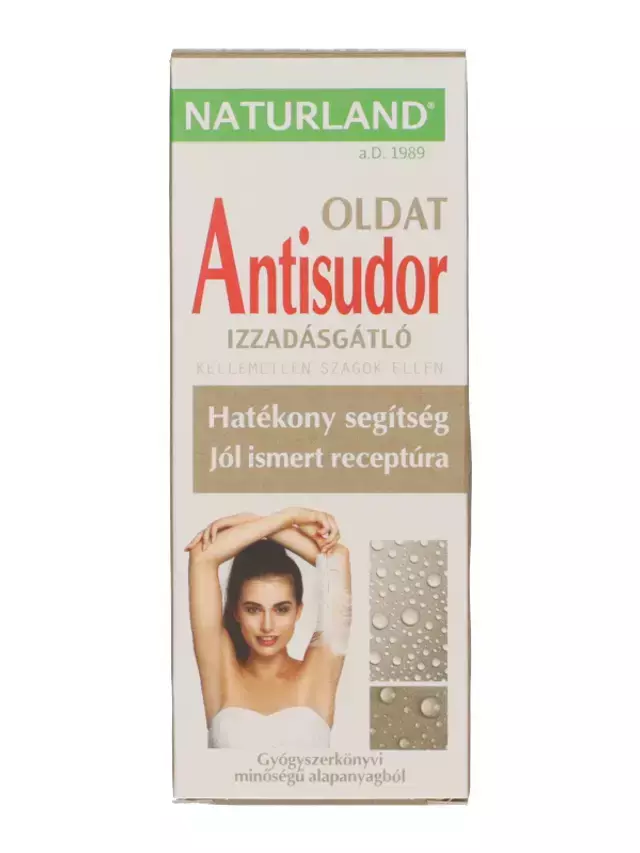Naturland Antisudor izzadásgátló oldat 50ml Naturland Antisudor izzadásgátló oldat 50ml