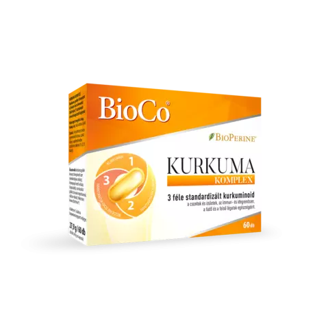 BioCo Kurkuma komplex étrendkieg. kapsz. BioPerine 60x BioCo Kurkuma komplex étrendkieg. kapsz. BioPerine 60x