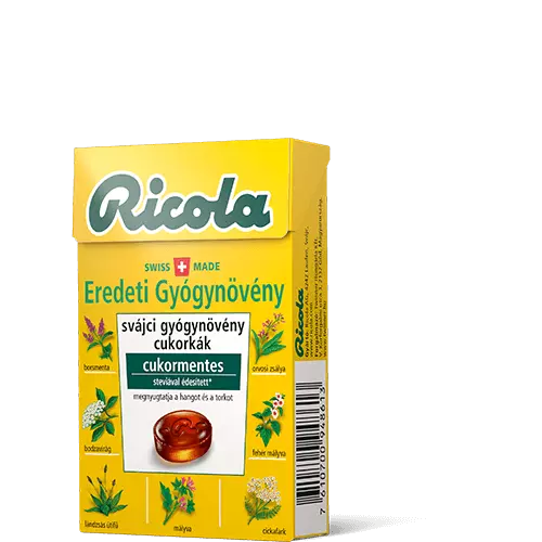 Ricola Original Herb cukormentes cukorka 40g Ricola Original Herb cukormentes cukorka 40g