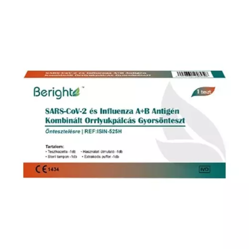 Beright SARS-COV-2 Influ. A/B komb.önell.orrteszt 1x