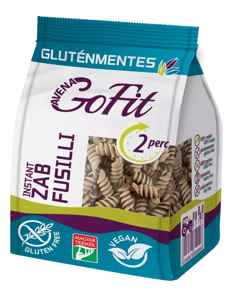 Gofit Zab száraztészta inst.fusilli GM. 200g Gofit Zab száraztészta inst.fusilli GM. 200g