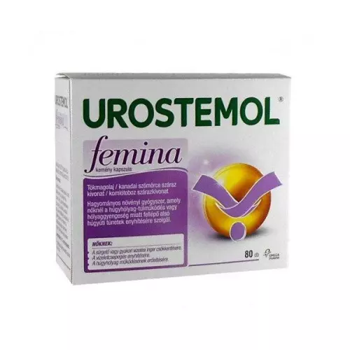 Urostemol Femina kemény kapszula 80x
