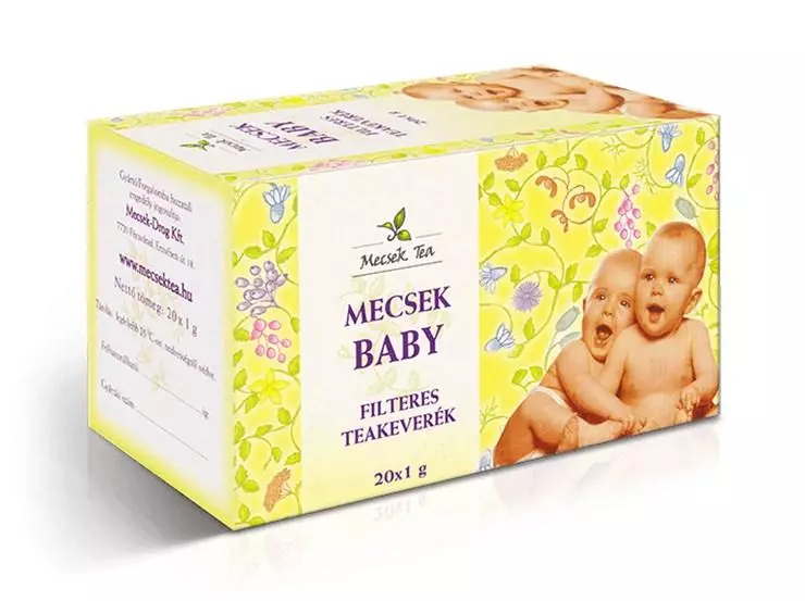 Baby tea filteres MECSEK 20x1g Baby tea filteres MECSEK 20x1g
