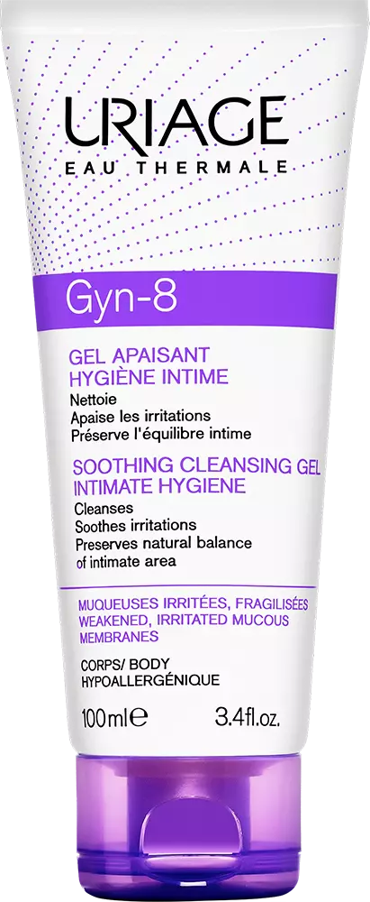 Uriage GYN-8 nyugtató intim mosakodó gél pH8 100ml