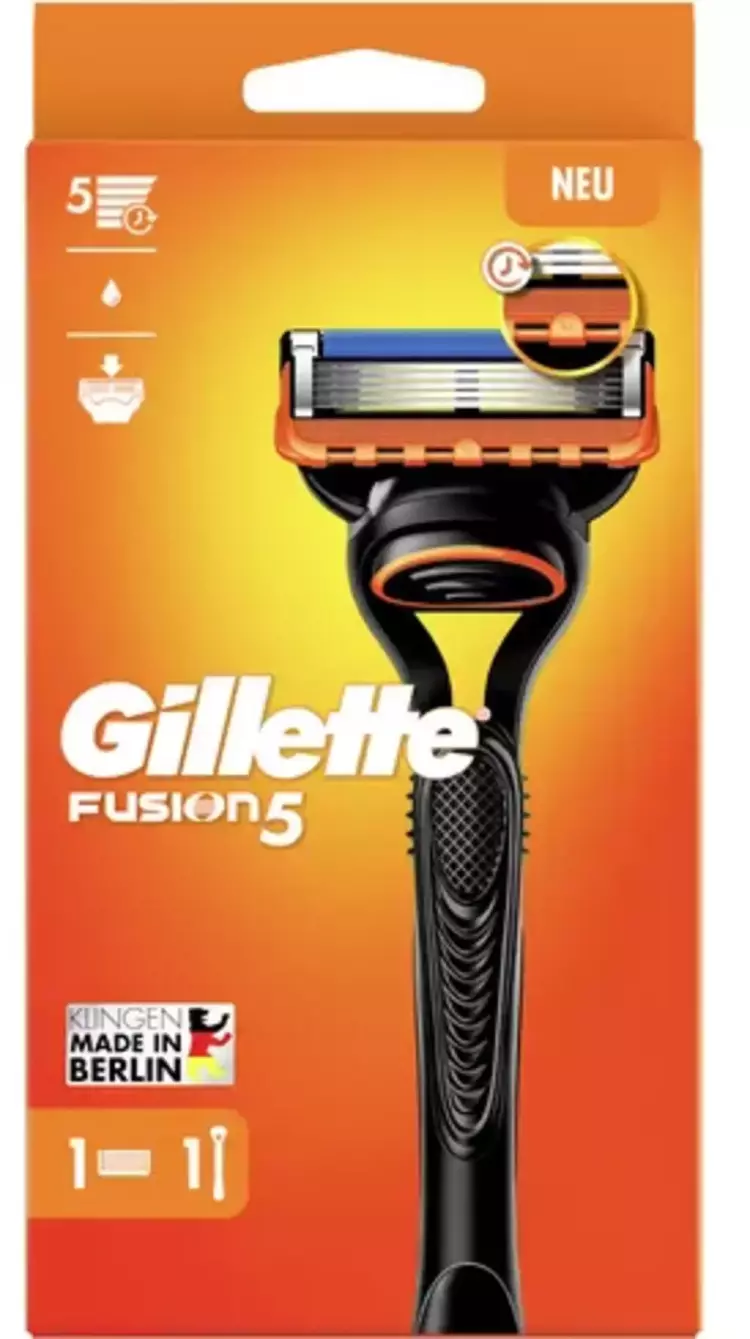 Gillette Fusion5 borotva + 1 betét 1x Gillette Fusion5 borotva + 1 betét 1x