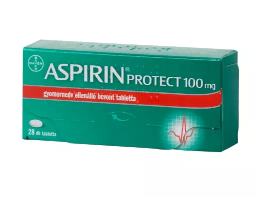 Aspirin Protect 100 mg gyomorn.-ell. bevont tabl. 28x Aspirin Protect 100 mg gyomorn.-ell. bevont tabl. 28x