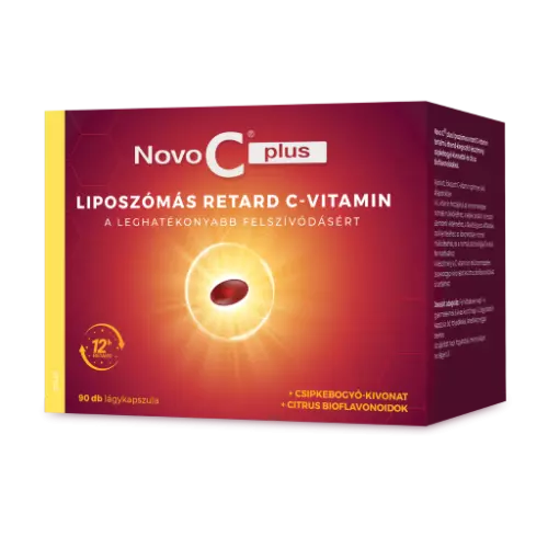 Novo C Komplex liposzómás retard C+D3+Zn kapsz. 90x
