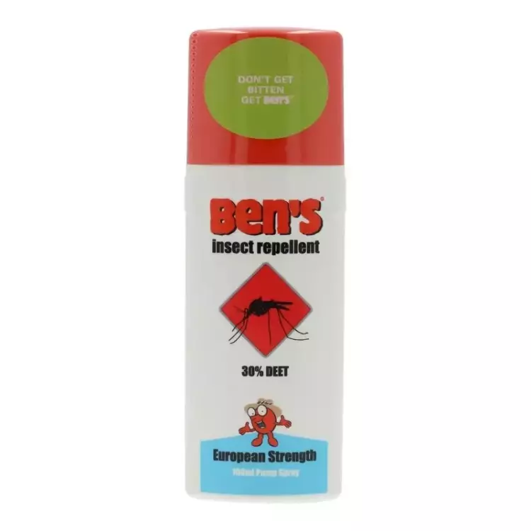 BenS 30 szúnyog-kullancsriasztó spray pumpás 100ml BenS 30 szúnyog-kullancsriasztó spray pumpás 100ml