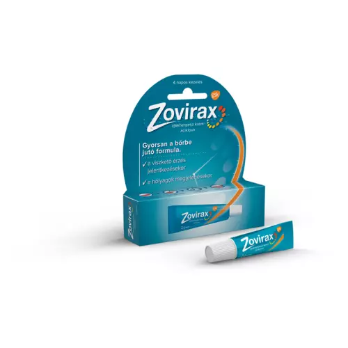 Zovirax ajakherpesz krém 1x2g