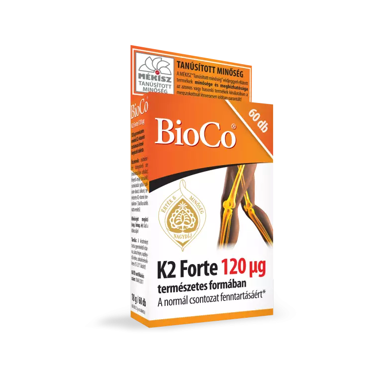 BioCo K2-vitamin Forte 120 mcg tabletta 60x BioCo K2-vitamin Forte 120 mcg tabletta 60x