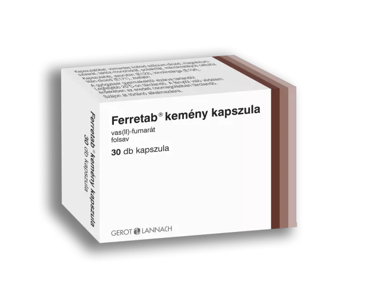 Ferretab kemény kapszula 30x Ferretab kemény kapszula 30x
